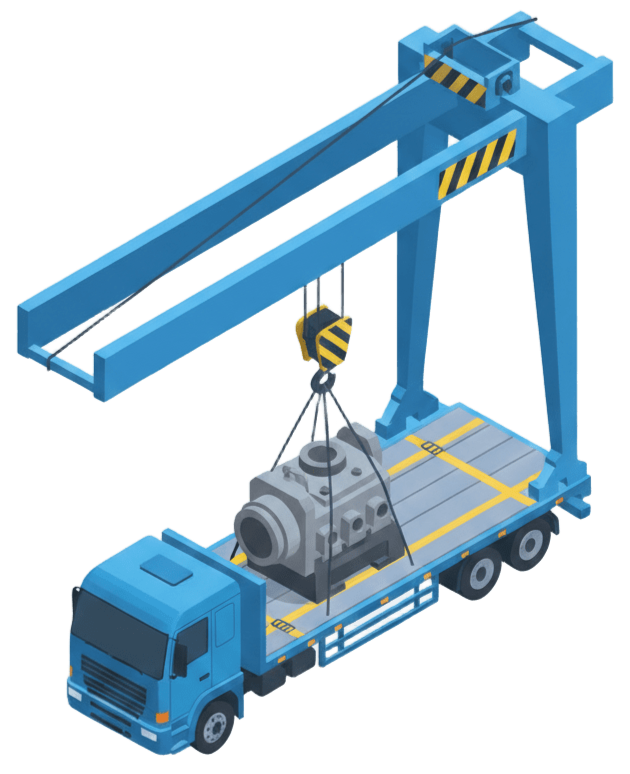 تحميل وتفريغ دقيق