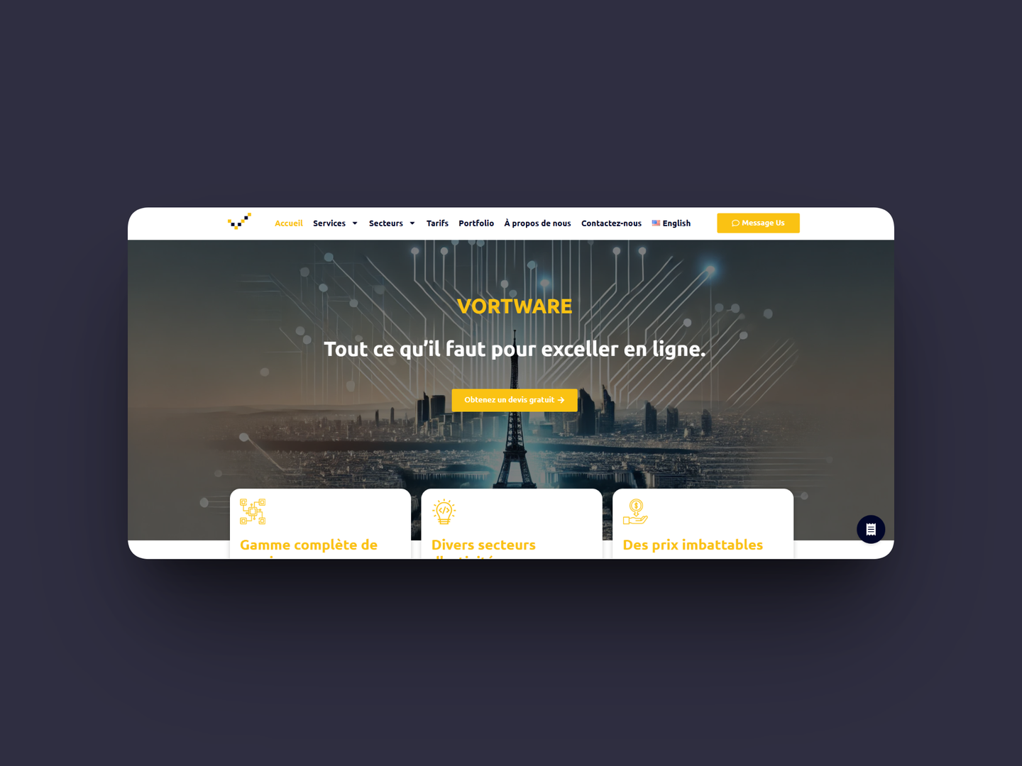 لوحة تحكم SaaS