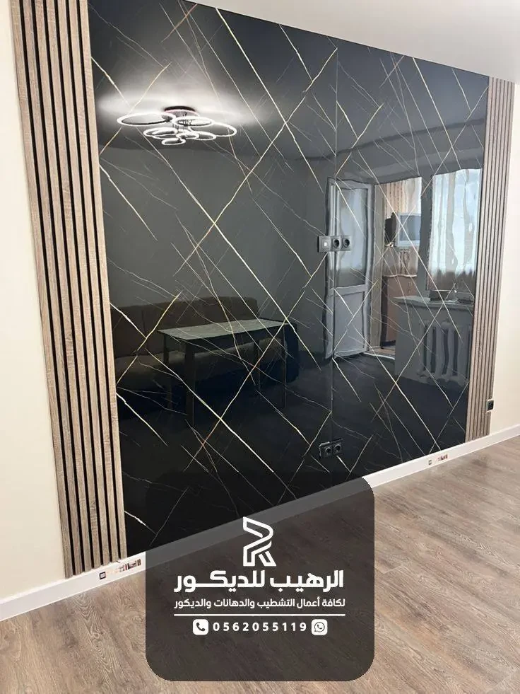 بديل الرخام في ممر منزل  الرياض