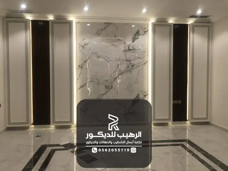 بديل الرخام معا شاشه وتكسيات ورفوف ولليد  الرياض