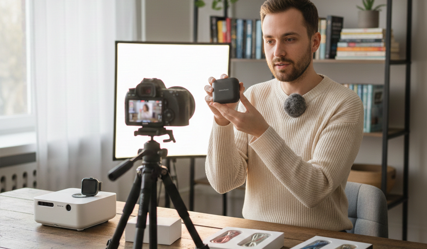 فيديوهات مراجعة المنتجات